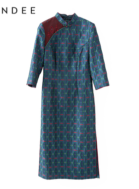 Londee/龙笛【孤品】新中式复古旗袍高端国风女装连衣裙2PW29CH