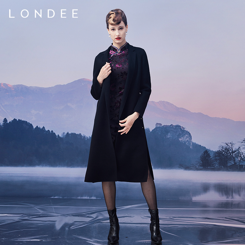 龙笛秋冬款气质优雅大衣