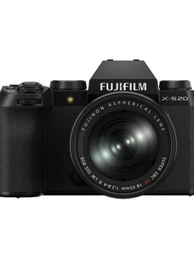 Fujifilm/富士X-S20便携旅游无反微单相机4K五轴防抖Vlog相机xs20