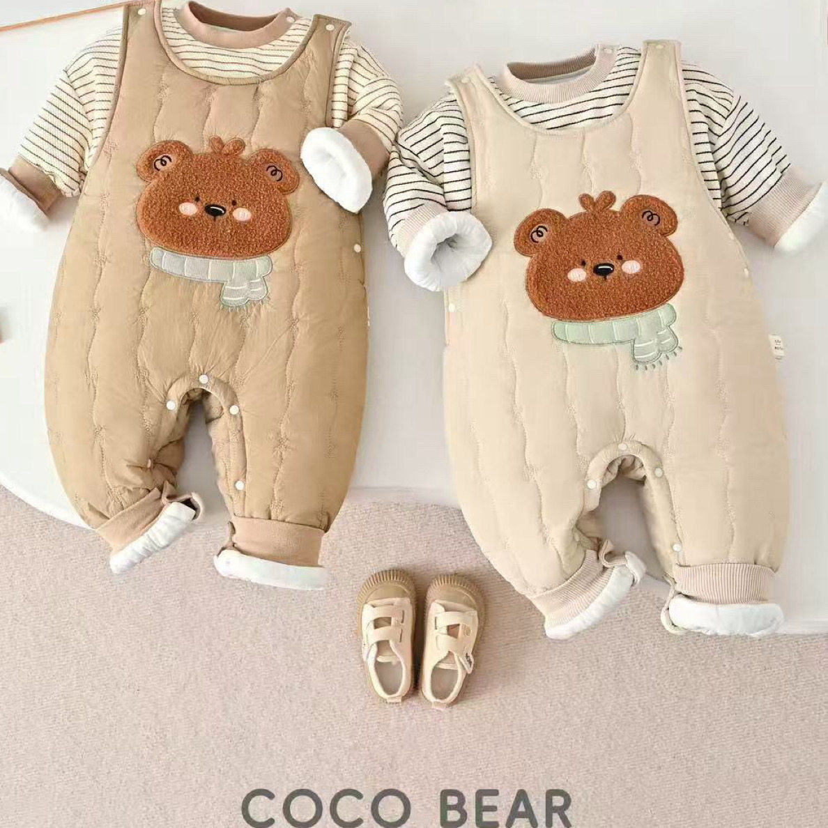 珂珂家薄棉闭裆背带套,童装/婴儿装/亲子装,套装,淘宝优惠券,粉丝福利购,淘宝优惠卷