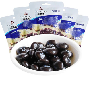 嘉乐芙牛奶可可豆8090后童年怀旧小零食脆皮糖果宿舍巧克力制品
