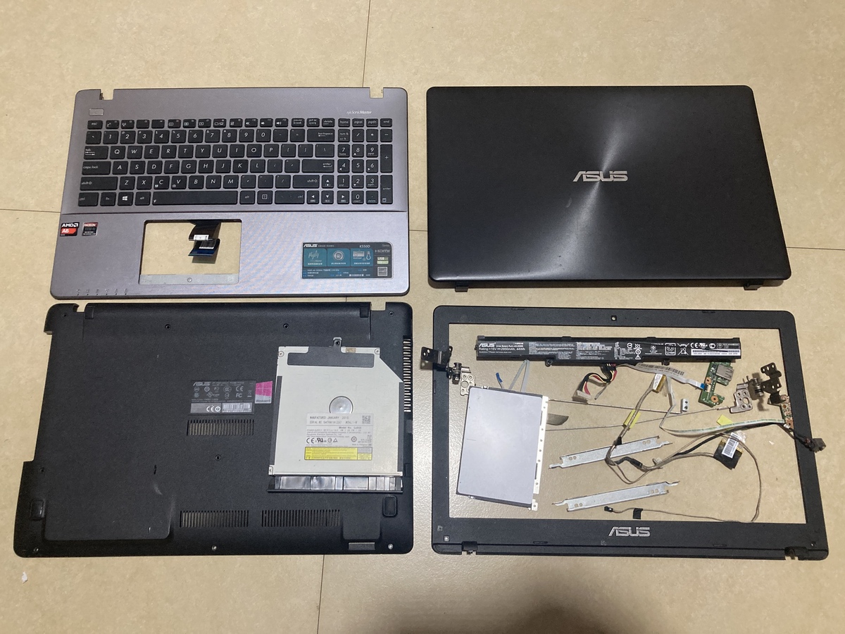 华硕K550D笔记本外壳ABCD