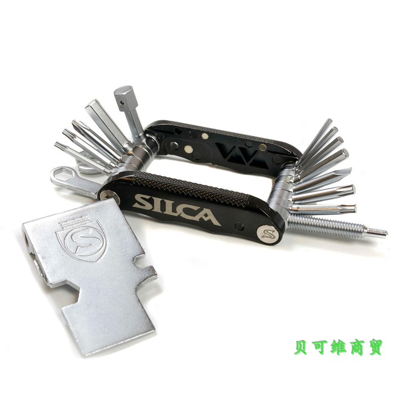 SILCA 이탈리아 군대 휴대용 육각 도구 조합 도구 다기능 육각 도구
