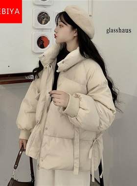 羽绒棉服少女冬装袄203新款初