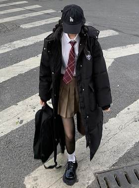 203年冬季新款棉衣女中长过膝