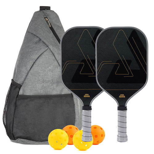 T700匹克球拍布纹磨砂粗糙石墨pickleball高档户外运动泡菜皮克球