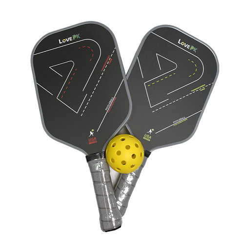 碳纤维匹克球拍T700布纹磨砂pickleball专业运动拍板高密度碳纤维