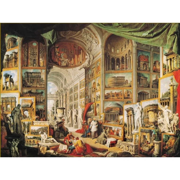 意大利进口益智名画博物馆拼图