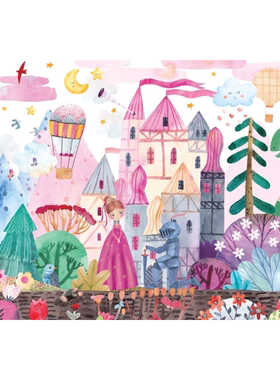 新款包邮 Interdruk波兰进口益智儿童拼图玩具 童话城堡250大片