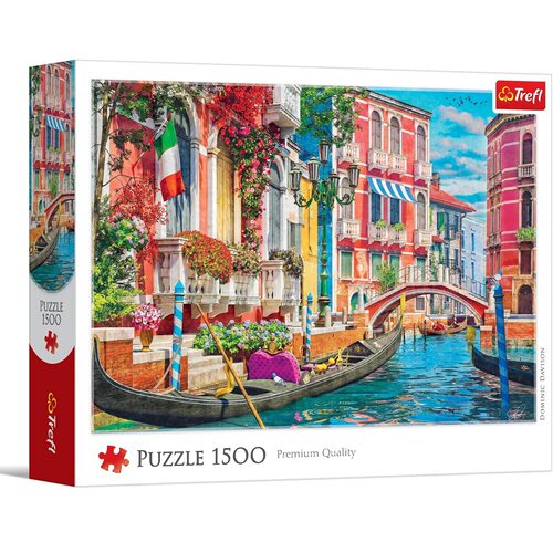 新品包邮 trefl欧洲进口成人益智拼图26220 威尼斯夏日午后1500片