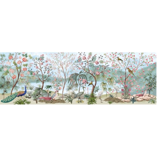 新款 Interdruk波兰进口益智拼图 秘密花园 百鸟繁花园1000片宽幅