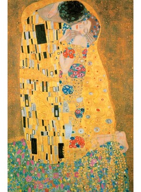 现货包邮 奥地利Piatnik 进口益智名画拼图5459克里姆特 吻1000片