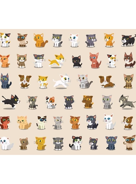 新款包邮Interdruk波兰进口益智儿童拼图玩具250大片可爱猫猫合集