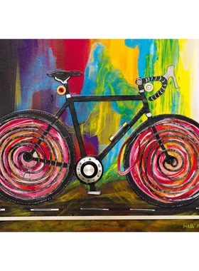 正品包邮 HEYE德国进口成人益智拼图29950 艺术自行车1000片方盒