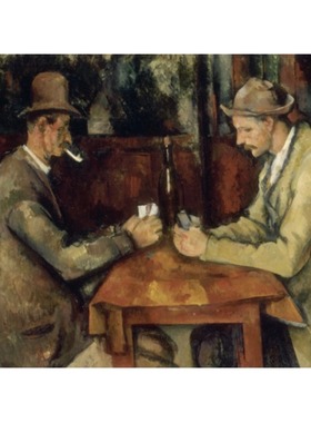 正品包邮 法国Grafika进口益智名画拼图30113玩纸牌者2000片塞尚