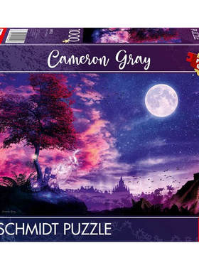 新品包邮施密特Schmidt德国进口成人益智拼图58522传奇视野1000片