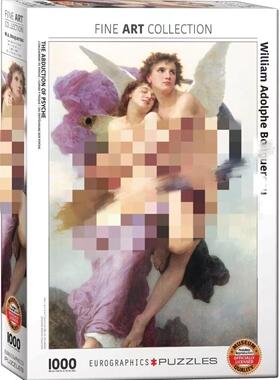 正品包邮 Eurographics欧洲进口益智拼图1000片世界名画《天使》