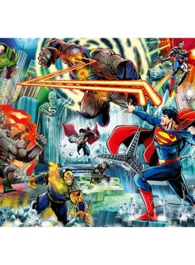 正品包邮 睿思Ravensburger德国进口益智动漫拼图17298超人1000片