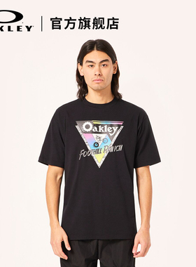 Oakley欧克利时尚简约男女款短袖圆领休闲T恤FOA406340