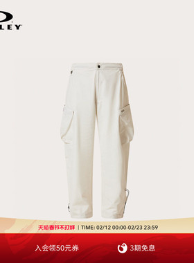 Oakley欧克利白色潮流工装裤时尚休闲长裤FOA408137