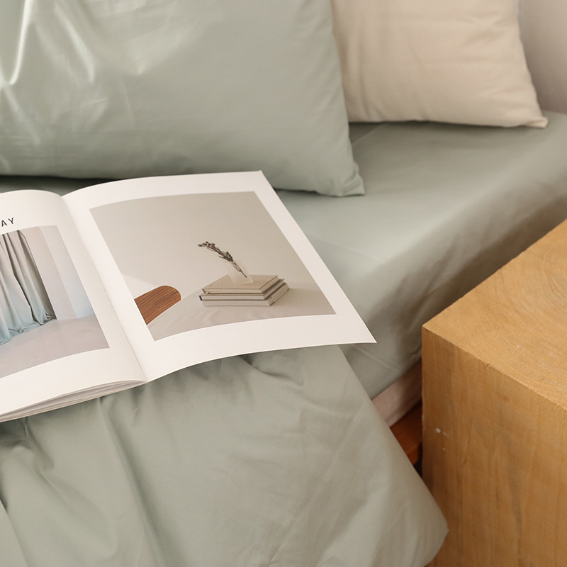 出口欧美800根加厚纯棉贡缎床单 厚实柔软结实床品1.5m1.8m睡单