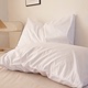 学生宿舍单只 特价 外贸出口澳洲纯棉枕套 白色枕头套一对装