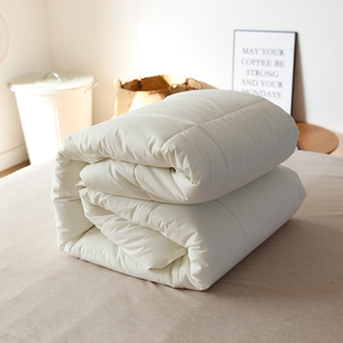 双人200 外贸出口日单 白色绗缝被芯 加厚保暖被子 230秋冬被 冬季
