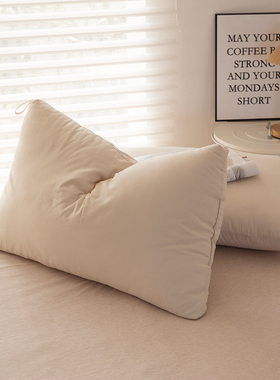 外贸日式护颈枕芯 柔软助眠高弹枕头 酒店家用中低单人枕芯可水洗