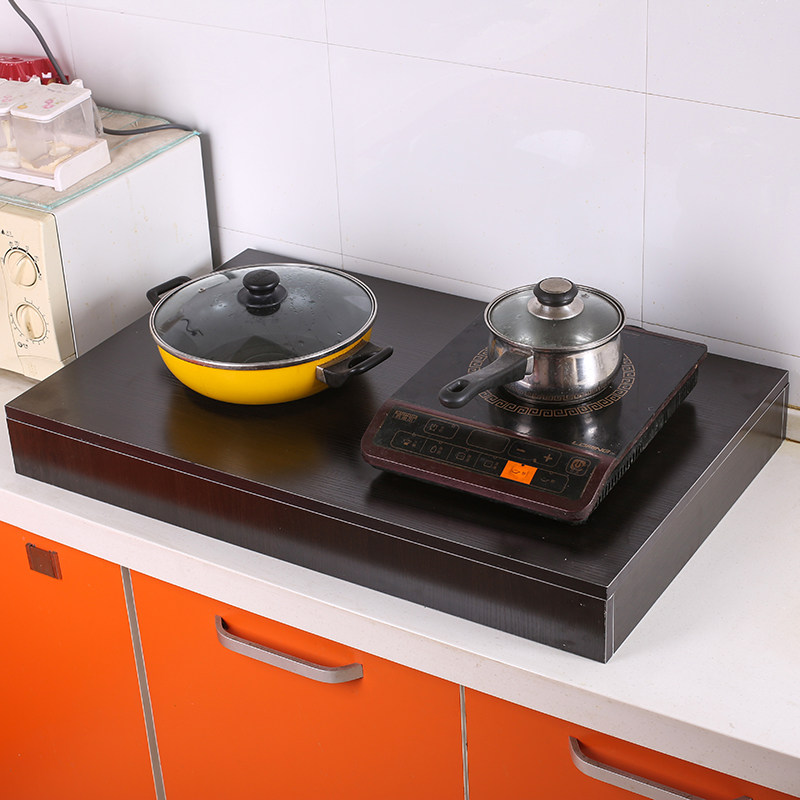 电磁炉架子底座液化天然气煤气灶盖桌灶台盖板厨房用品防尘支架