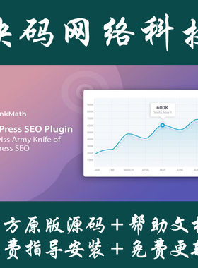 Wordpress插件Rank Math高级SEO插件中文汉化版源码