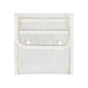 蓝果108色手帐笔收纳包大容量手提文具袋多功能全套透明款痛包多层笔袋手账包收纳笔袋简约彩铅少女心铅笔盒