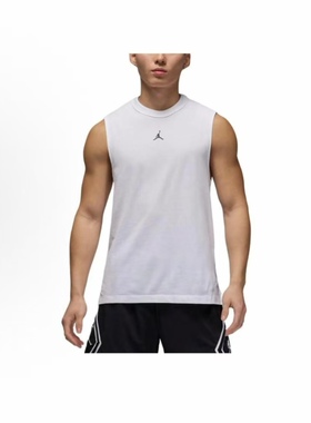 Nike耐克夏季男子JORDAN运动训练休闲无袖T恤背心FN5857-100