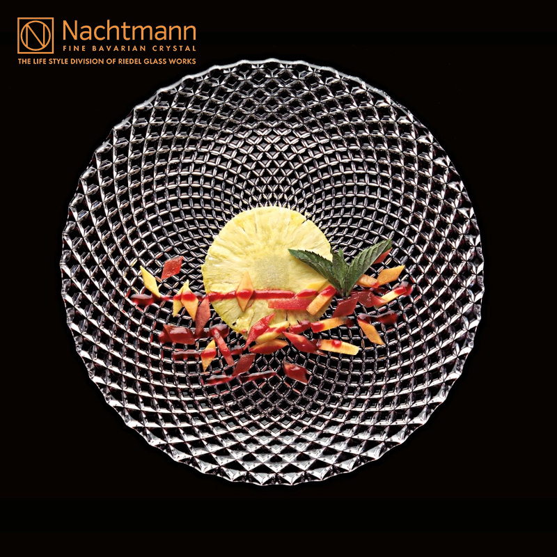 NACHTMANN进口欧式果盘水晶玻璃