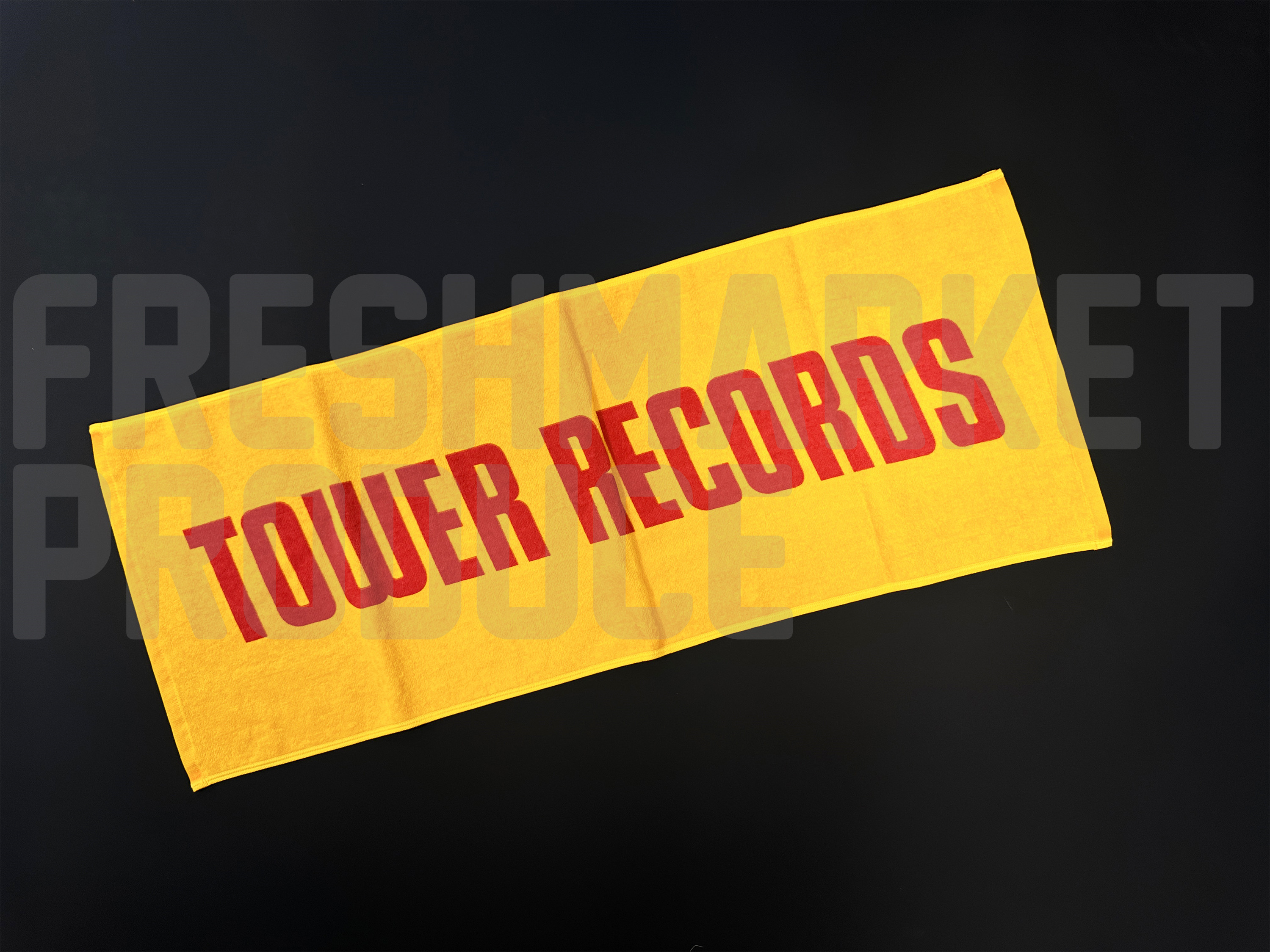 tower records塔牌音乐唱片店基础logo经典配色运动毛巾