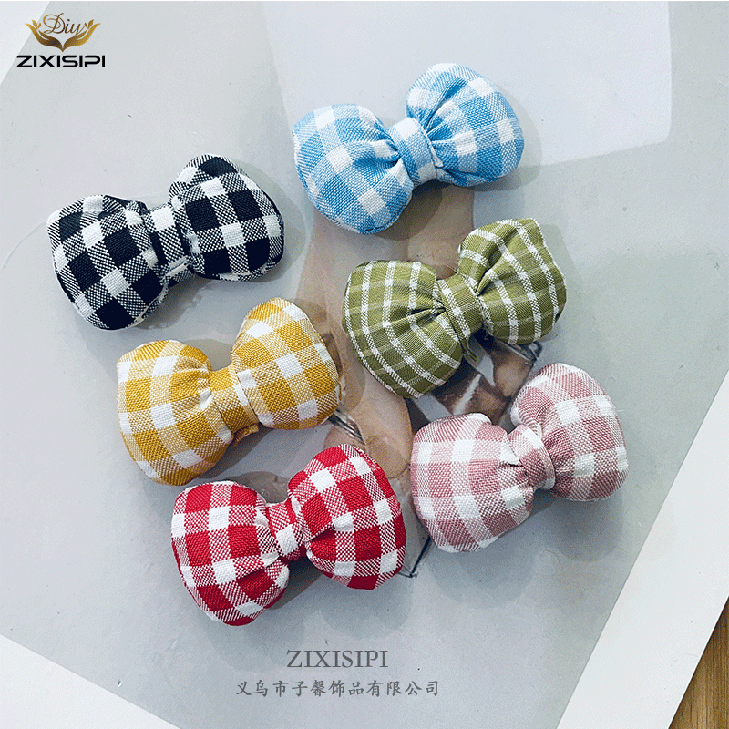 韩式充棉格子束腰蝴蝶结鞋帽服饰DIY材料半成品布艺辅料/M0598,饰品/流行首饰/时尚饰品新,其他DIY饰品配件,淘宝优惠券,粉丝福利购,淘宝优惠卷