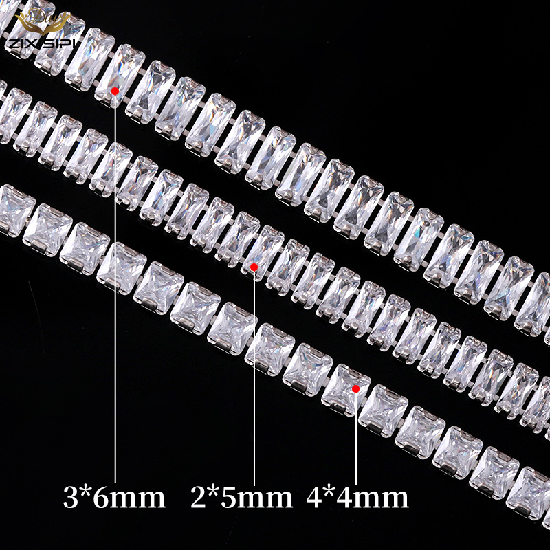 水钻链条锆石爆闪饰品配件手作