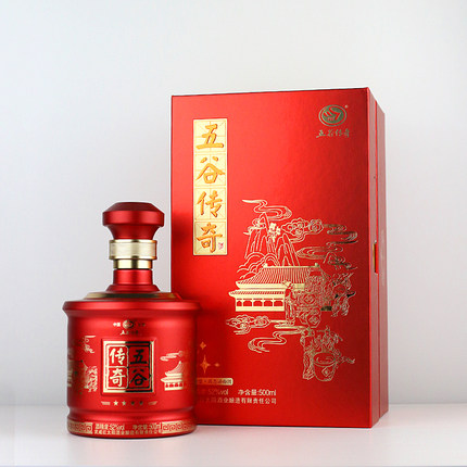 五谷传奇四星白酒 42度/52度浓香型 高档礼盒装 产地直销甘肃特产