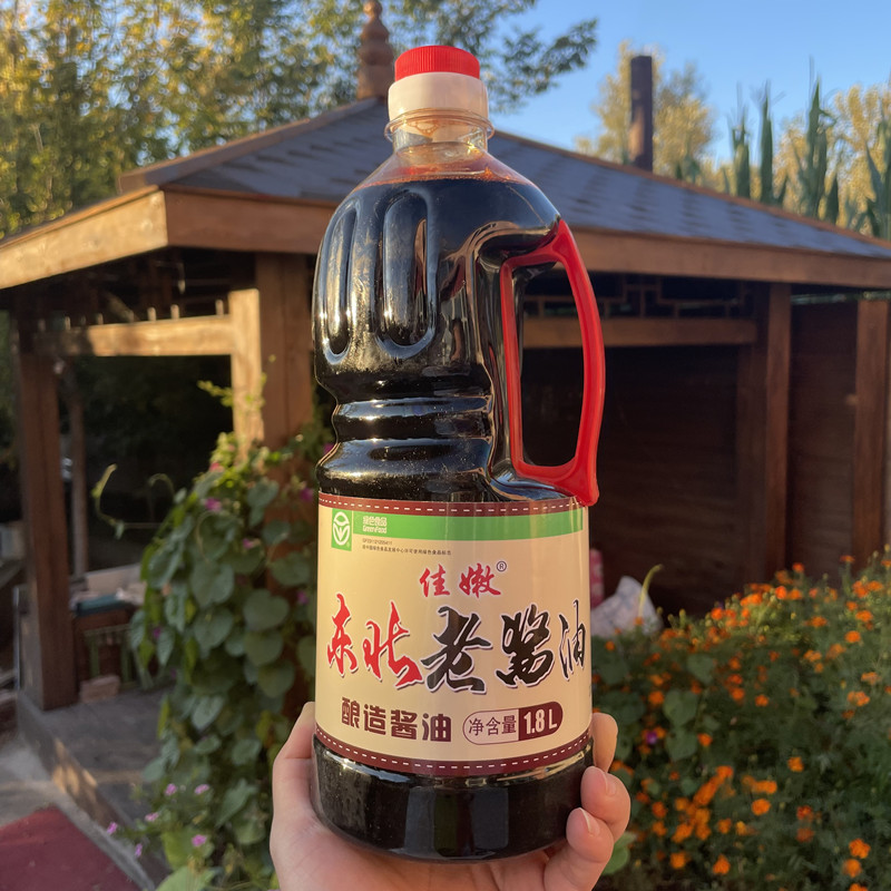 东北老酱油 一级酿造酱油 1.8L