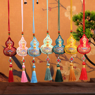 端午节葫芦香囊旅游景区寺庙文创礼品随身中国风荷包中秋香包批发