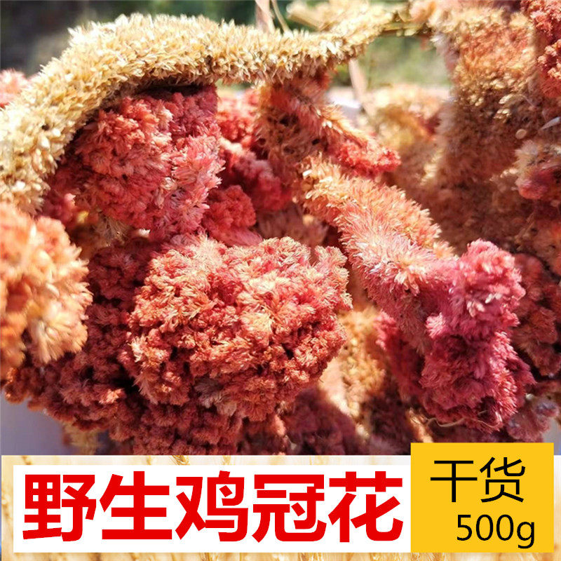 野生鸡冠花红鸡冠花干货整朵500g