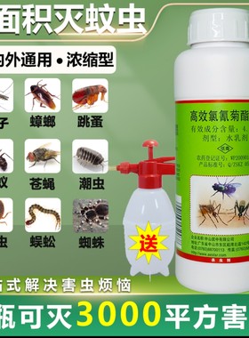 杀苍蝇喷雾氰菊脂户外驱蚊药水