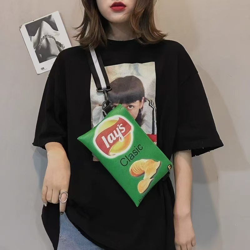 创意乐事薯片搞怪小方包