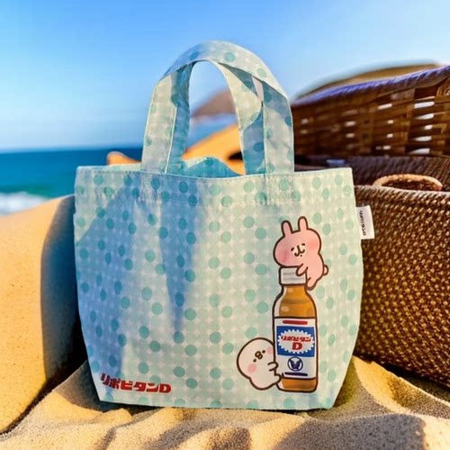 日单手拎袋新款清新可爱手提饭盒袋妈咪包收纳袋小号购物袋便当袋