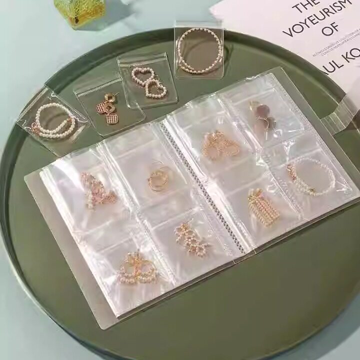 首饰防尘收纳袋耳环密封袋