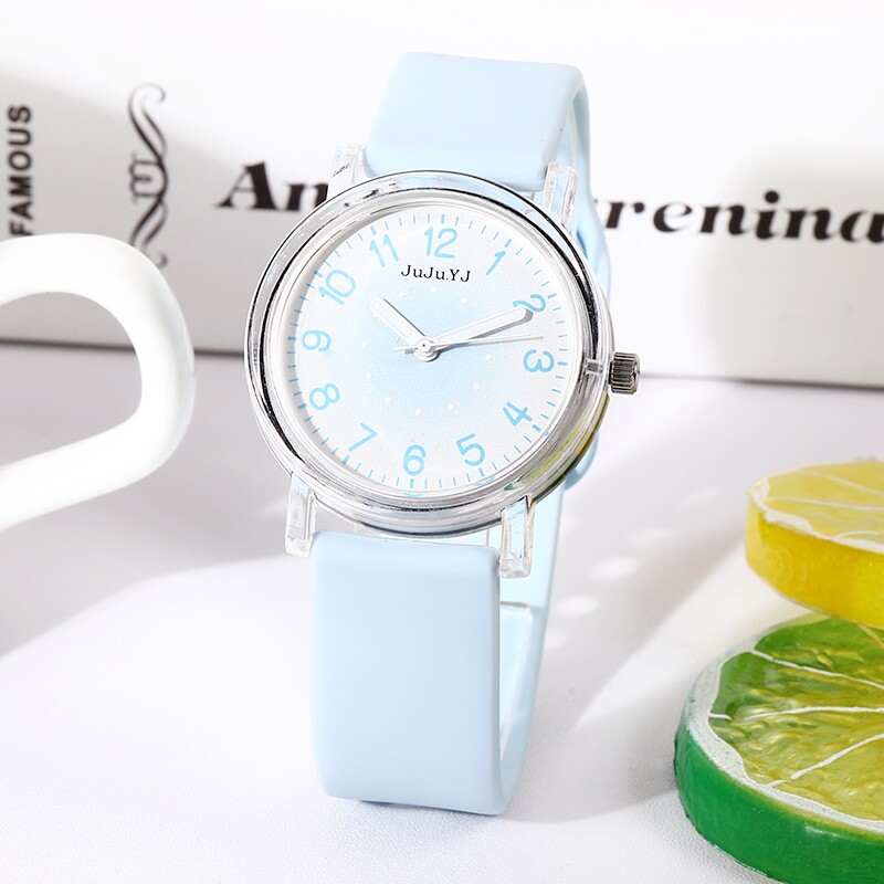 洵时尚手表女款学生初高中生小清新高颜值静音夜光防水电子石英表