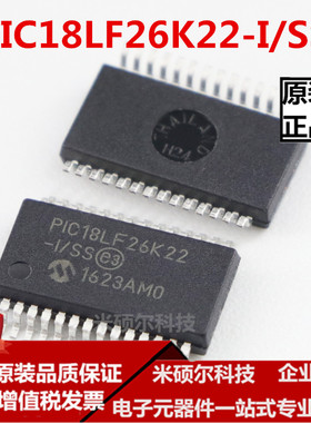 单片机  PIC18LF26K22-I/SS    -SOP28   现货热卖 可直拍