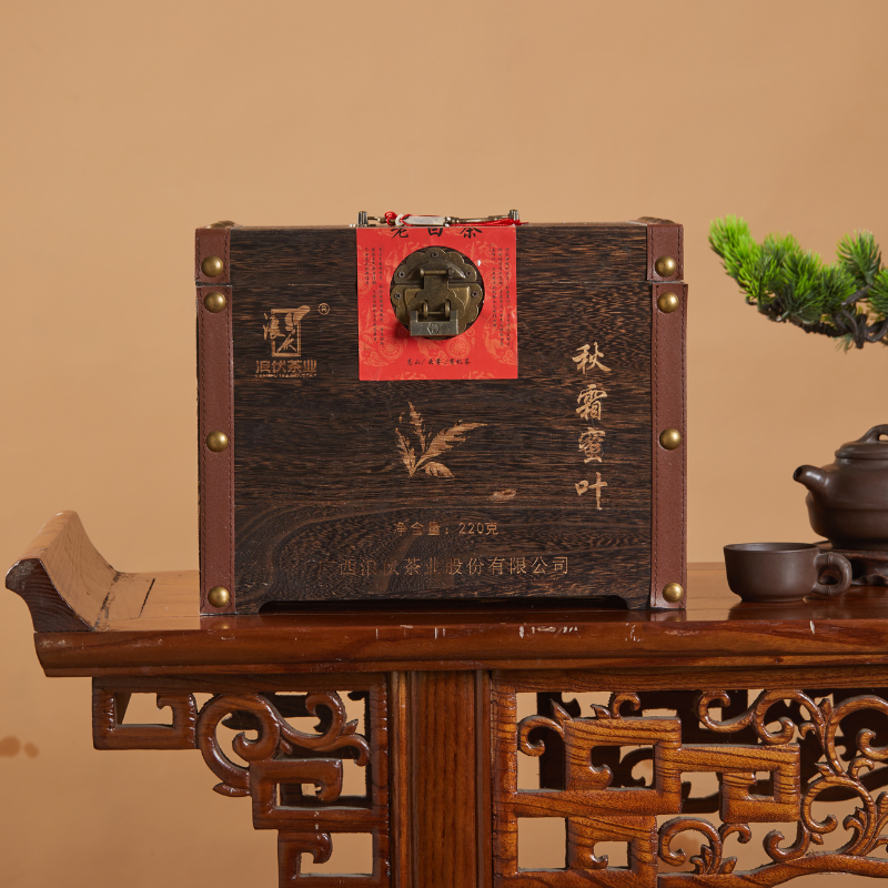 浪伏白茶精致木盒茶礼
