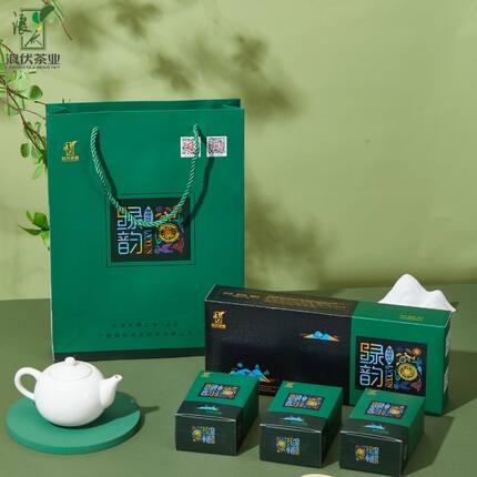 【2026春茶】浪伏有机绿茶-绿韵160g 鲜爽回甘 独立袋泡口粮绿茶