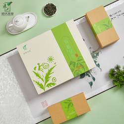 【2026新茶】浪伏有机绿茶-翠韵礼盒200g 清甜回甘特级凌云白毫茶