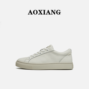 奥象小白鞋男春季2026新款男士休闲男鞋潮流百搭白色运动板鞋秋款